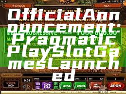 Official Announcement: Pragmatic Play Slot Games Launched