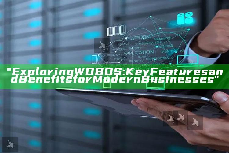 "Exploring WDBOS: Key Features and Benefits for Modern Businesses"
